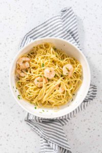 Shrimp Scampi with Pasta