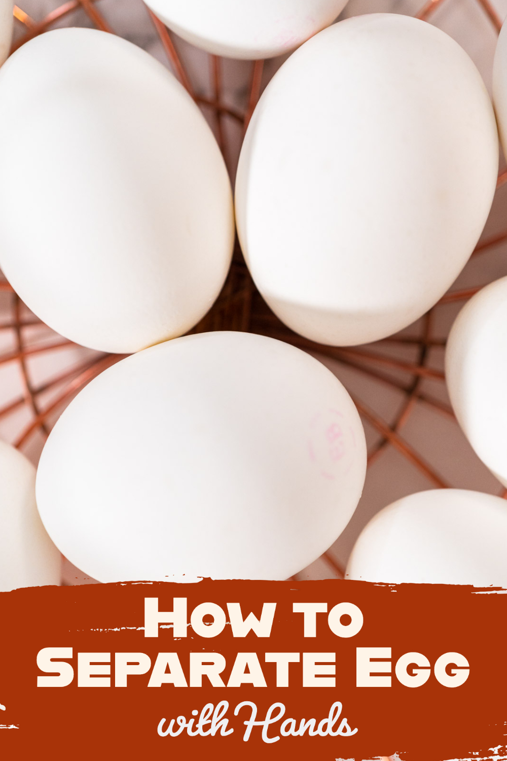 How to Separate Egg with Hands