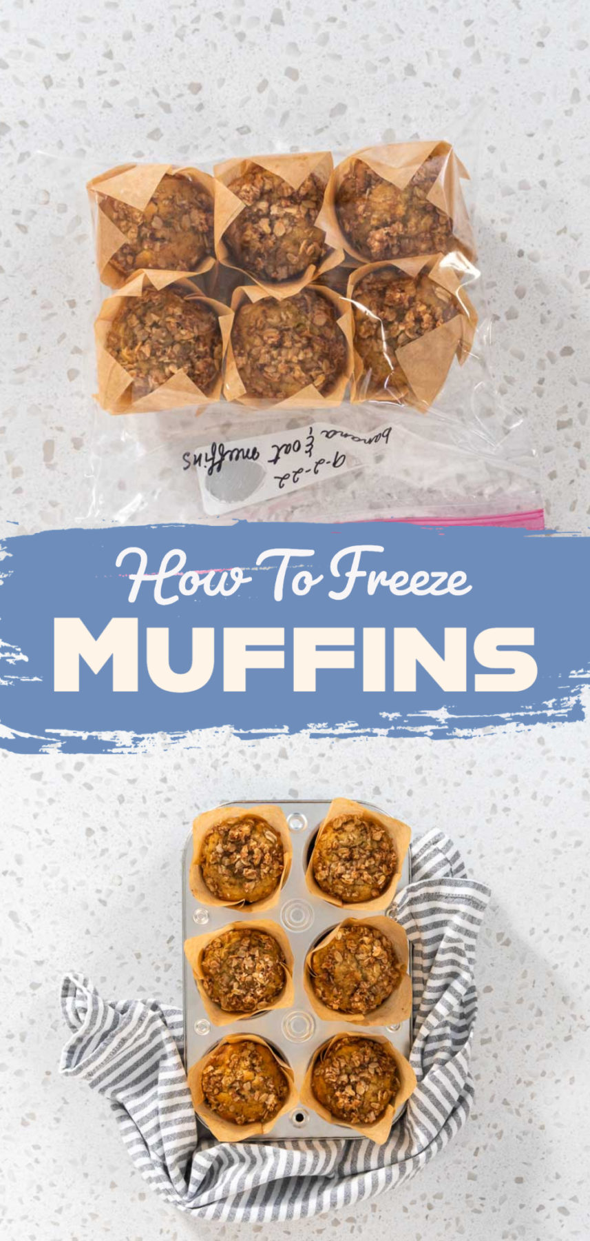 How To Freeze Muffins