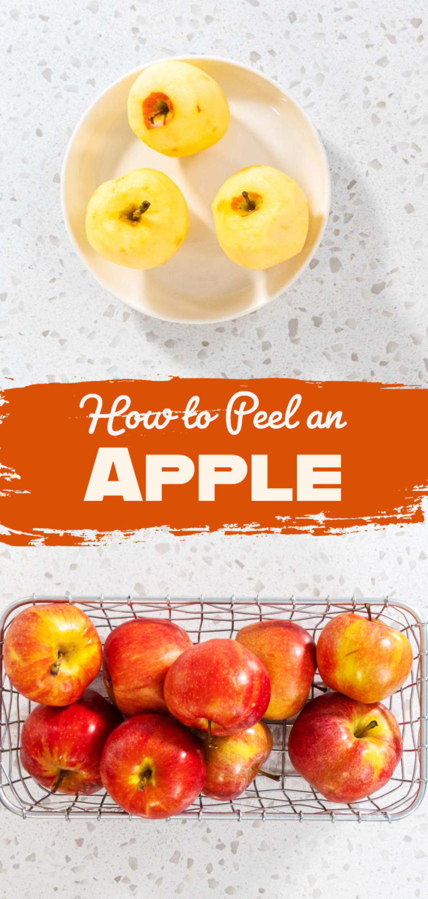How to Peel an Apple