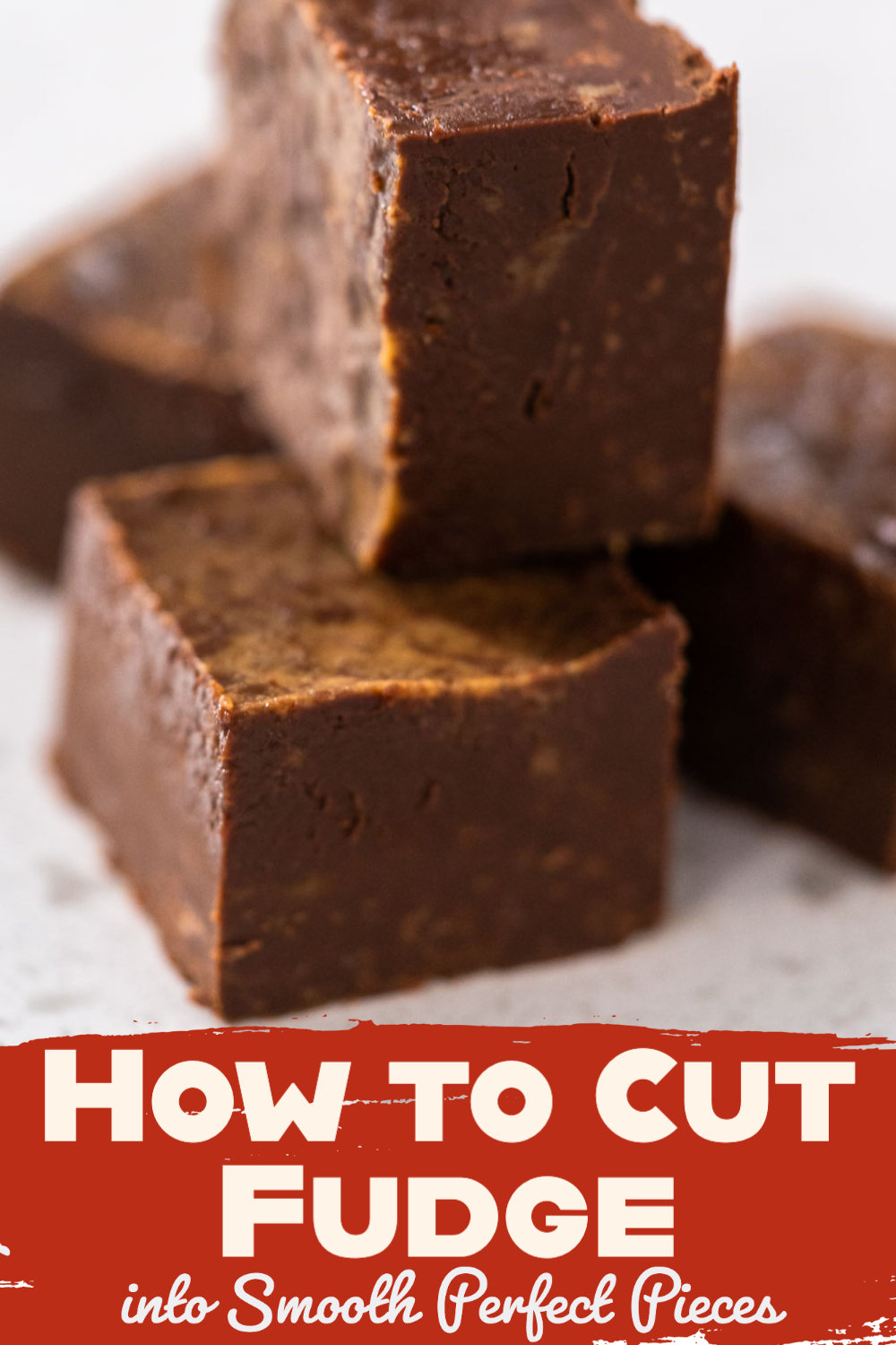 How to Cut Fudge into Smooth Perfect Pieces