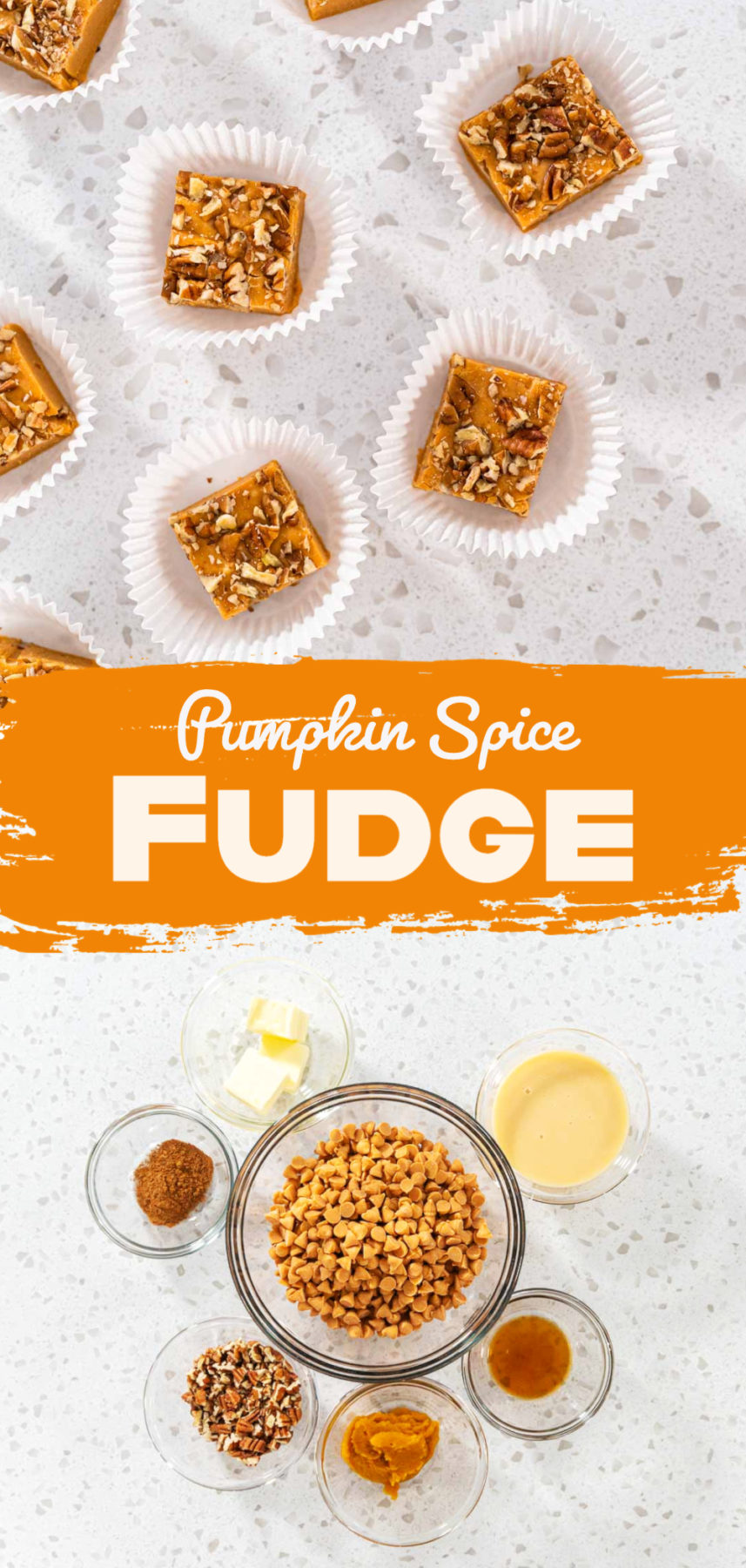 Pumpkin Spice Fudge