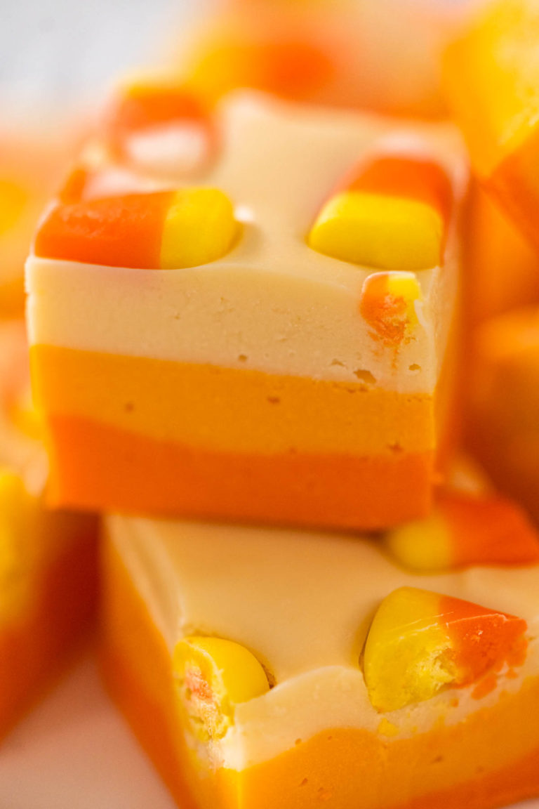 Candy Corn Fudge