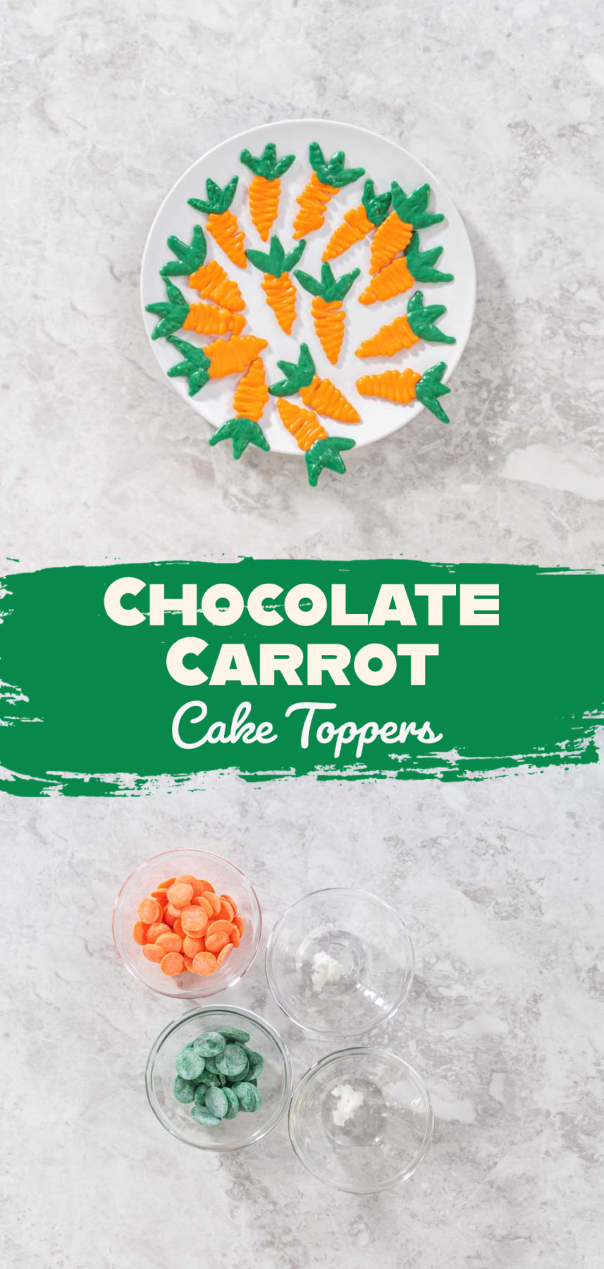 Chocolate Carrot Cake Toppers