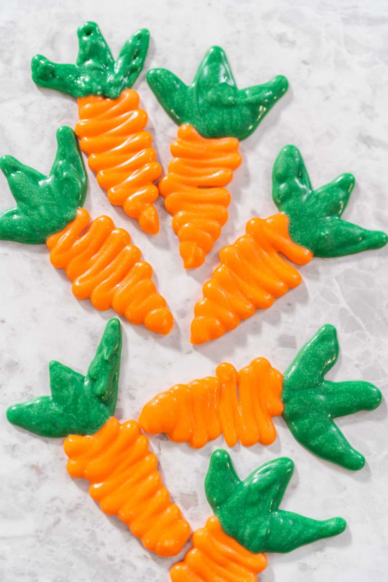 Chocolate Carrot Cake Toppers