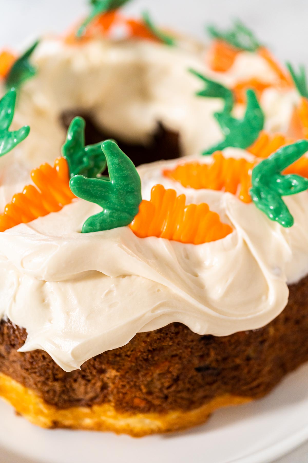 Carrot Raisin Walnut Bundt Cake Recipe