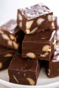 Chocolate Macadamia Fudge