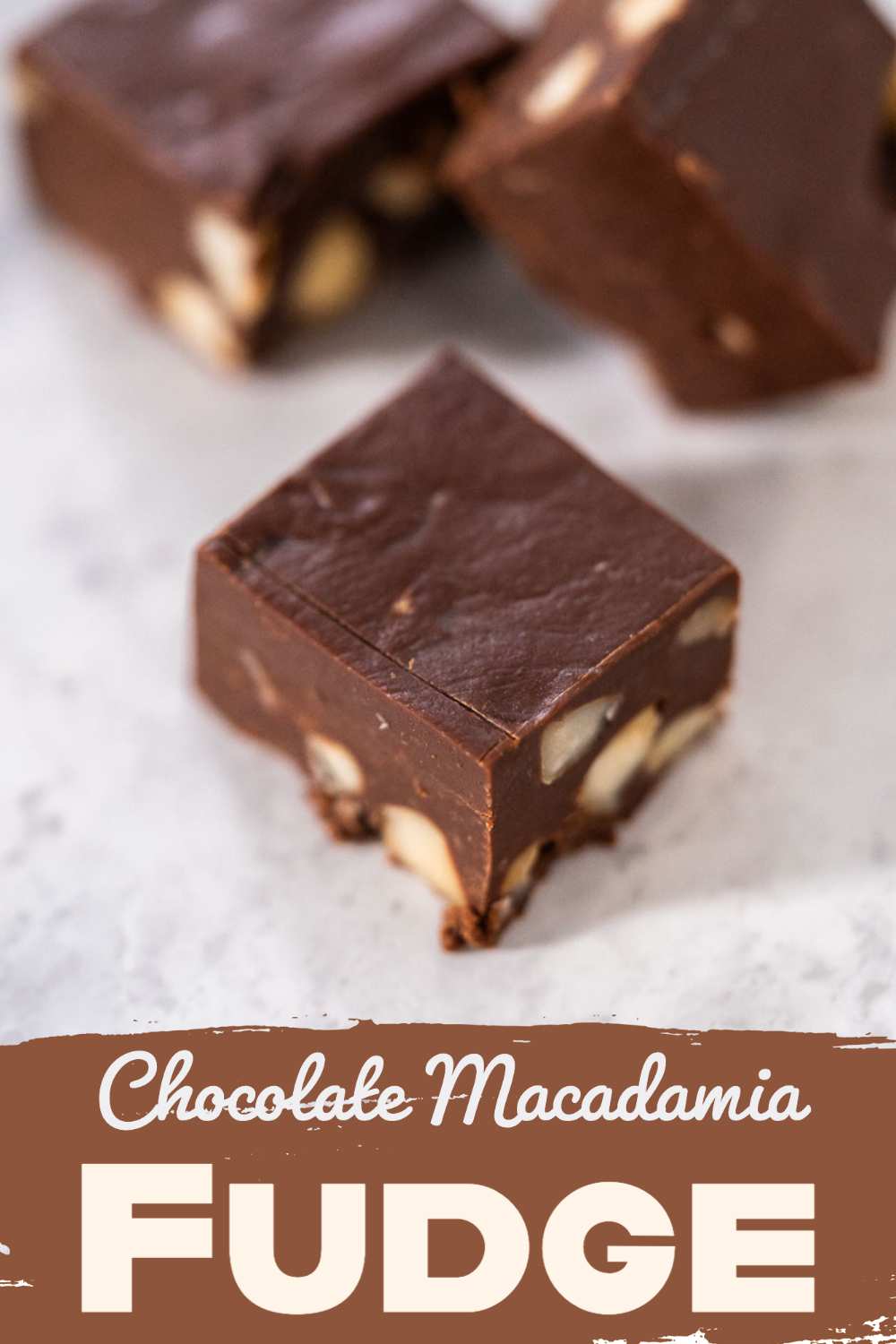 Chocolate Macadamia Fudge