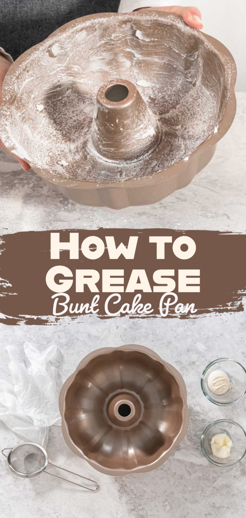 How to Grease Bundt Cake Pan
