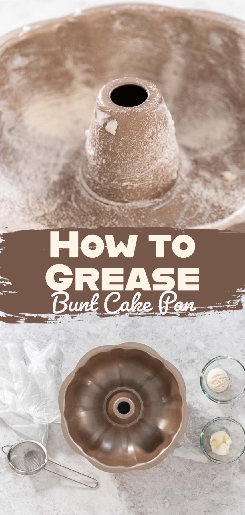 How to Grease Bundt Cake Pan