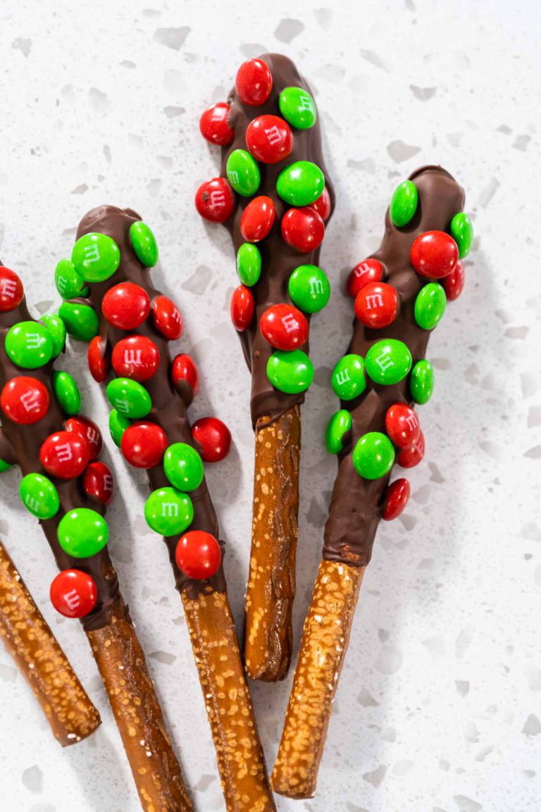 MNM Chocolate Covered Pretzel Rods