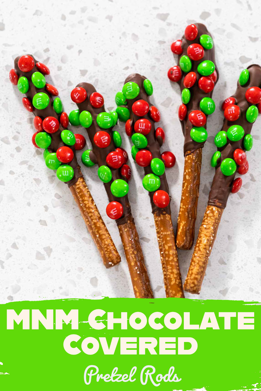 MNM Chocolate Covered Pretzel Rods