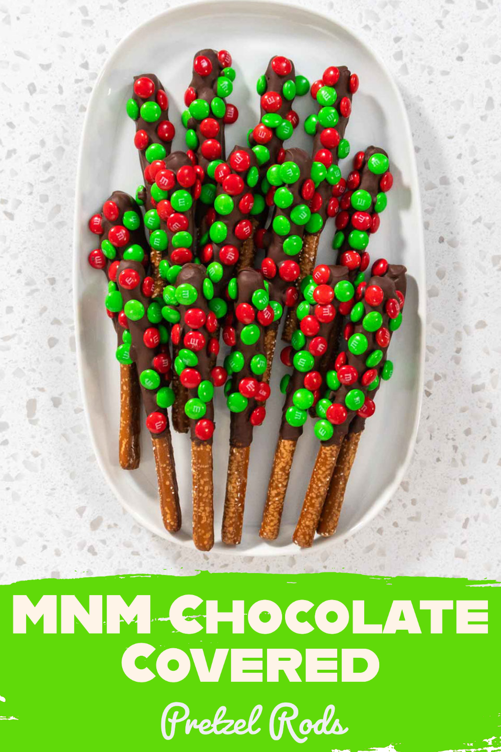 MNM Chocolate Covered Pretzel Rods