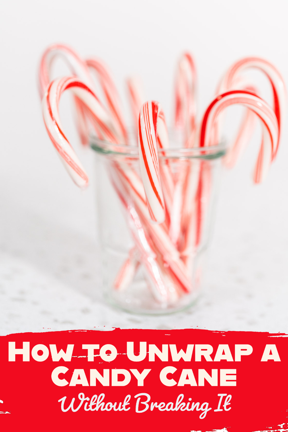 How to Unwrap a Candy Cane Without Breaking It