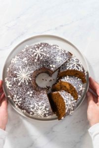 Gingerbread Bundt Cake With Caramel Filling