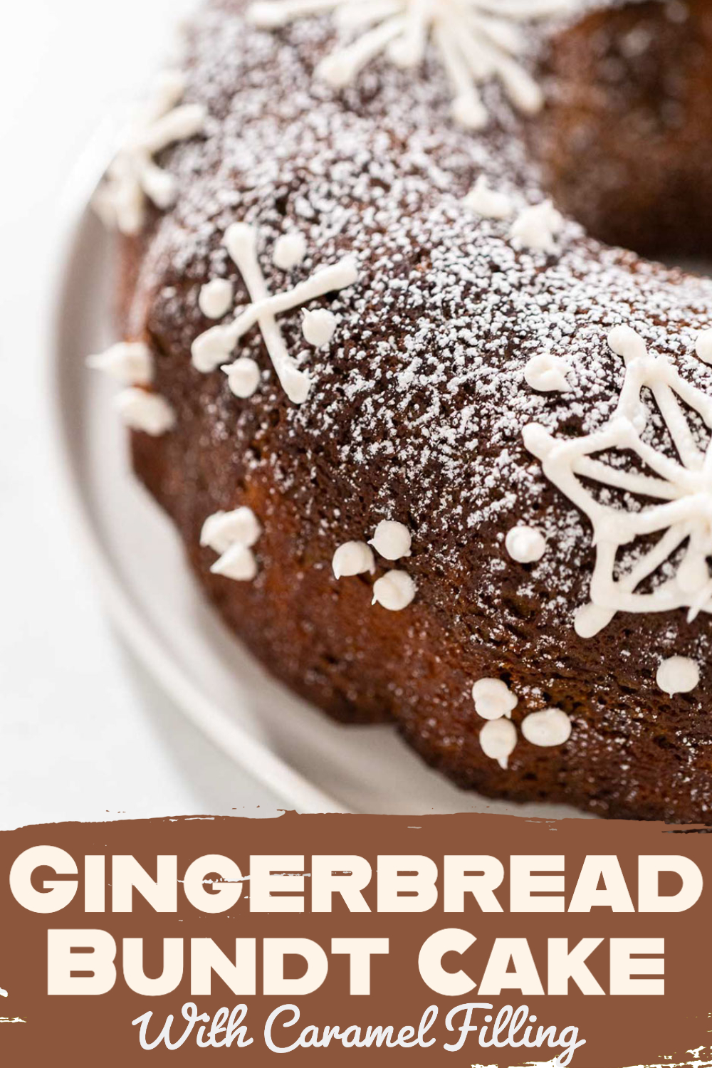 Gingerbread Bundt Cake With Caramel Filling