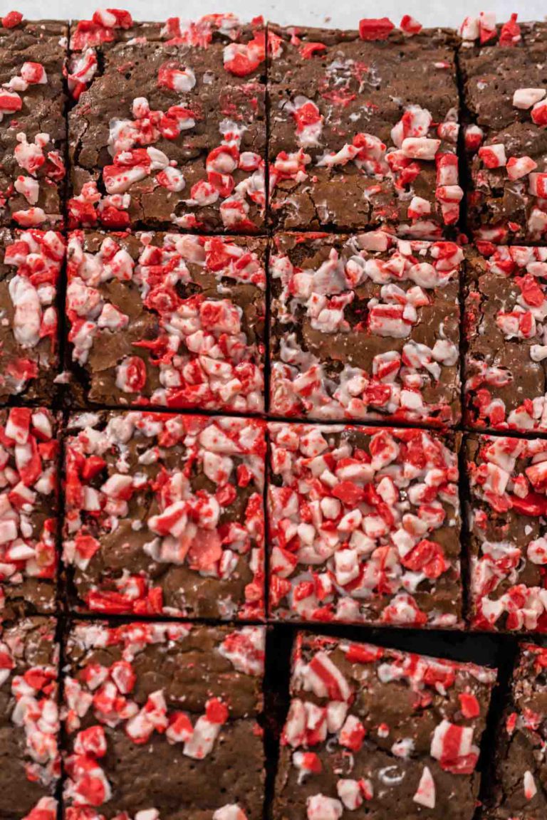 Easy Peppermint Brownies From a Box Mix