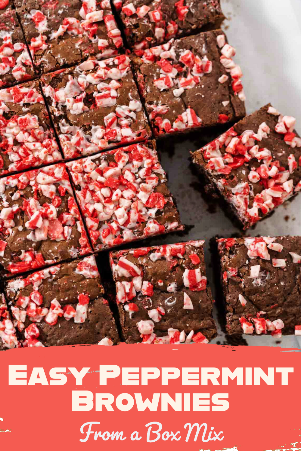 Easy Peppermint Brownies From a Box Mix