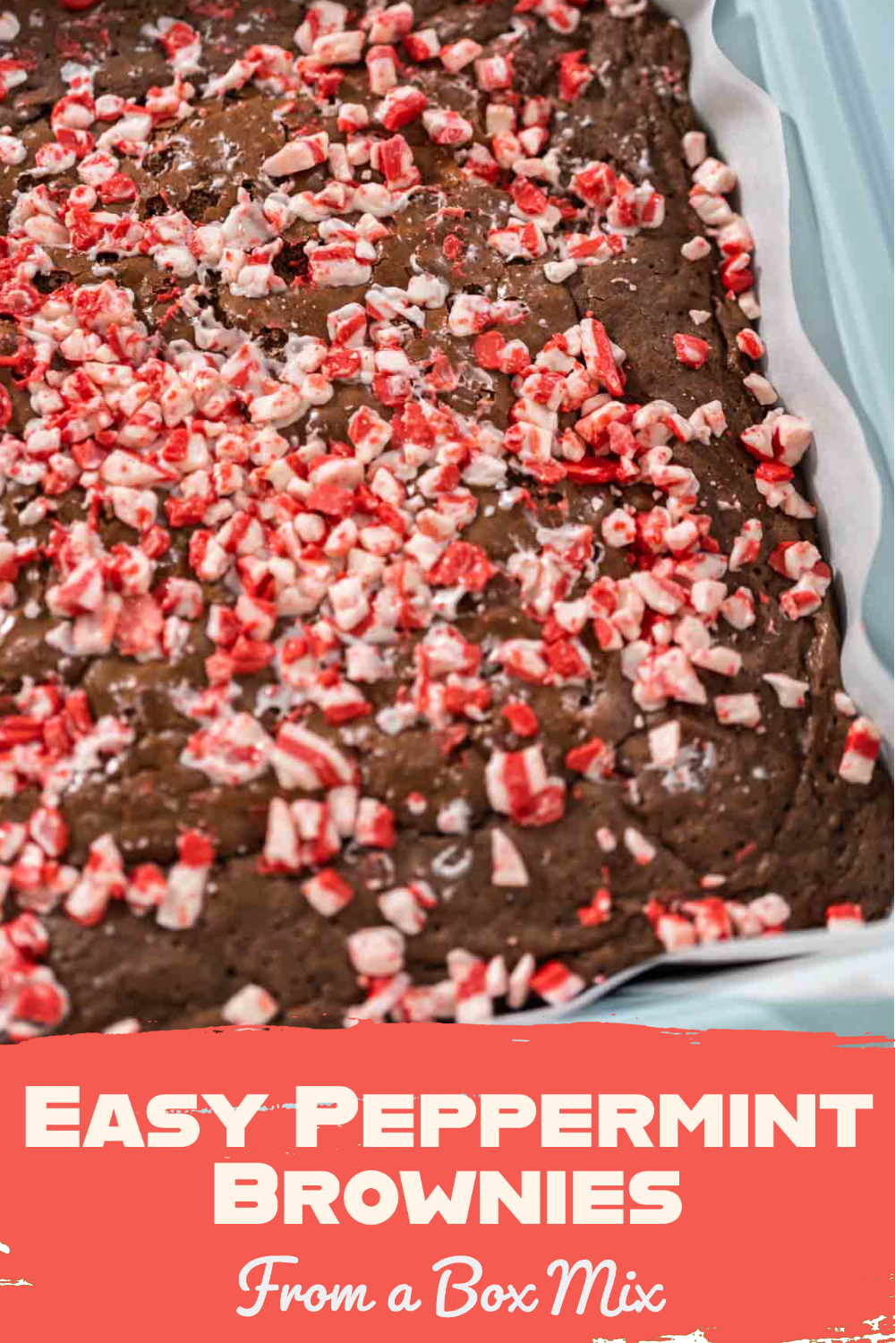 Easy Peppermint Brownies From a Box Mix