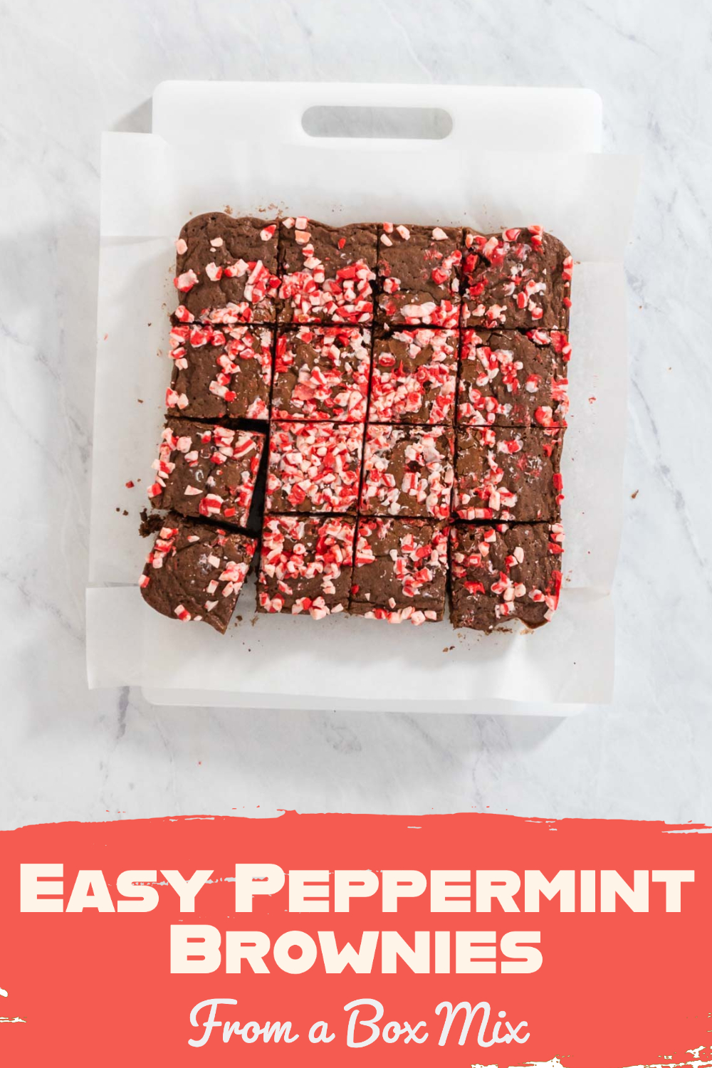 Easy Peppermint Brownies From a Box Mix