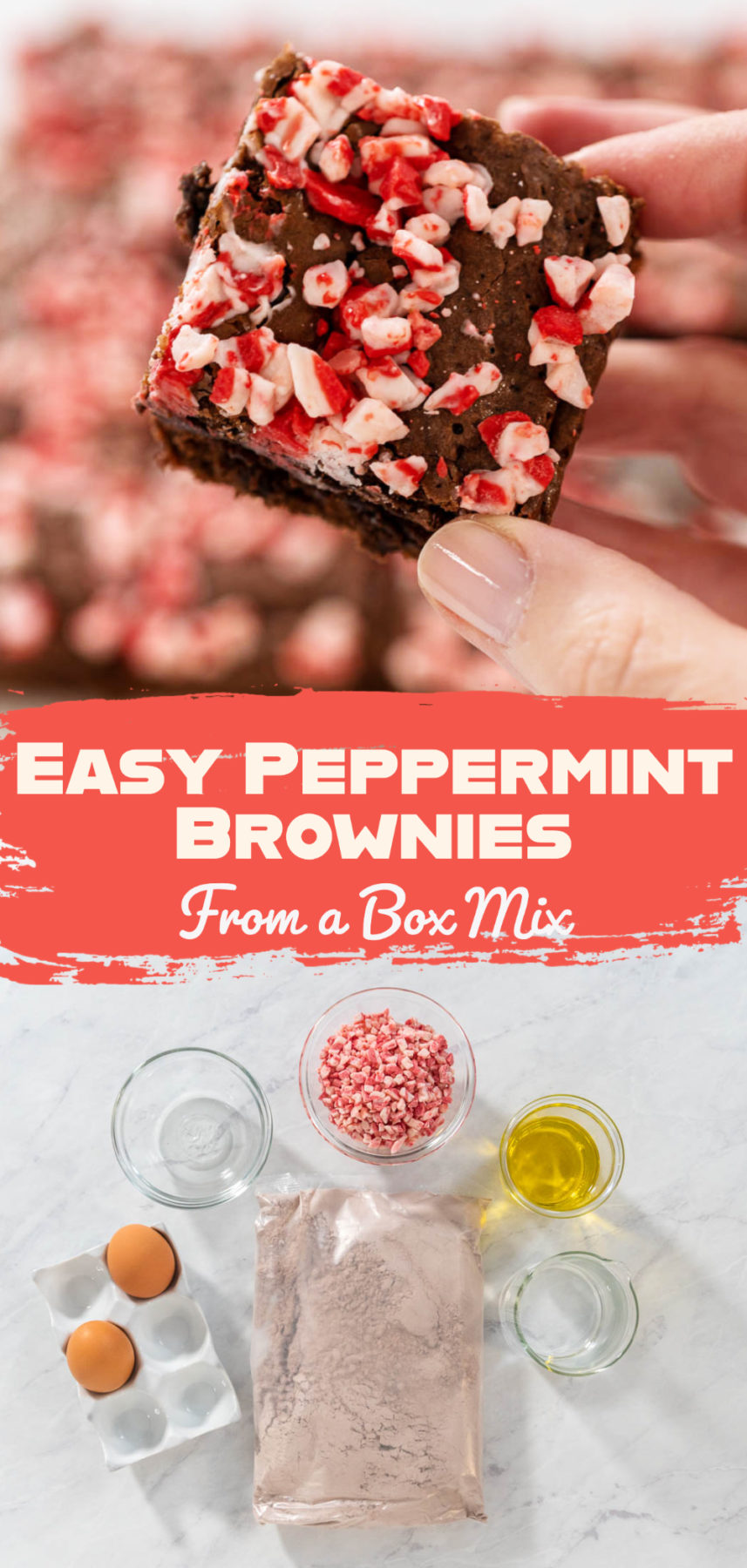 Easy Peppermint Brownies From a Box Mix