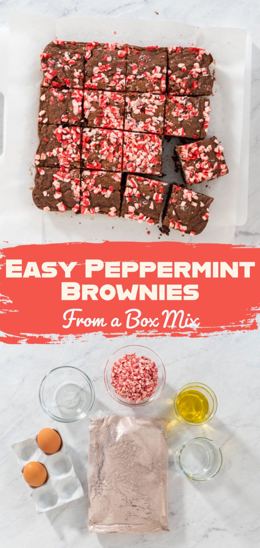 Easy Peppermint Brownies From a Box Mix