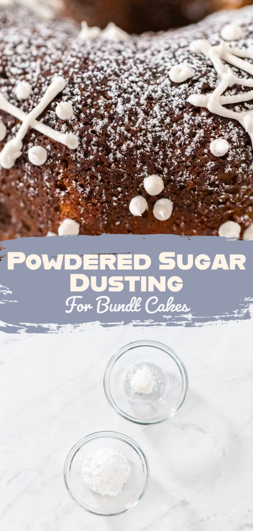 Powdered Sugar Dusting For Bundt Cakes