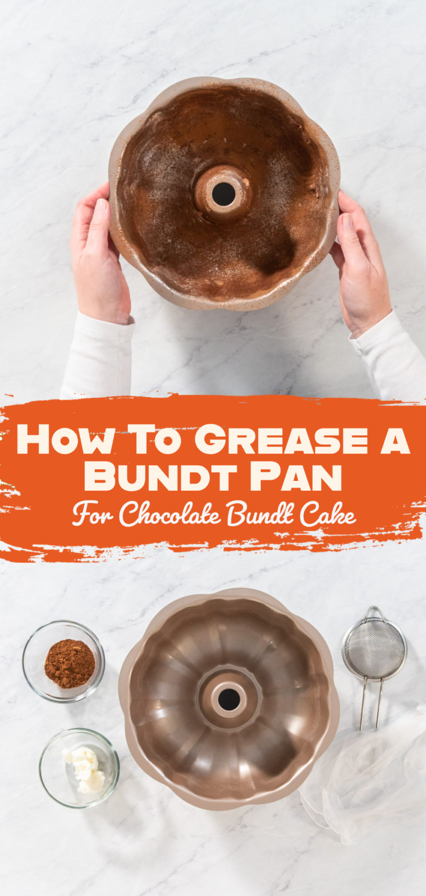 How To Grease a Bundt Pan For Chocolate Bundt Cake