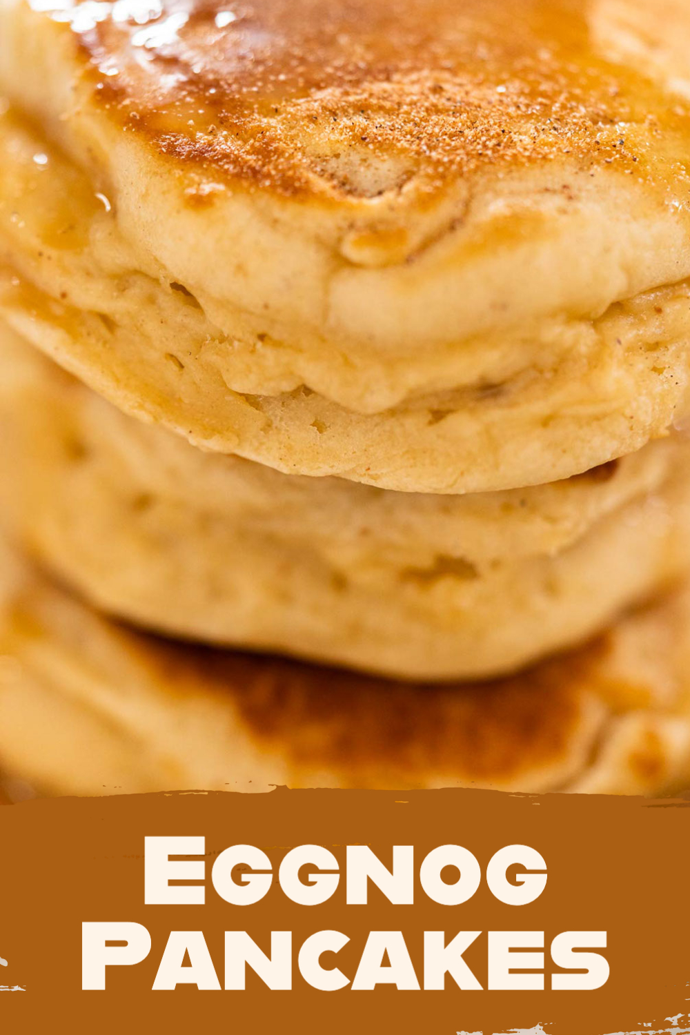 Eggnog Pancakes