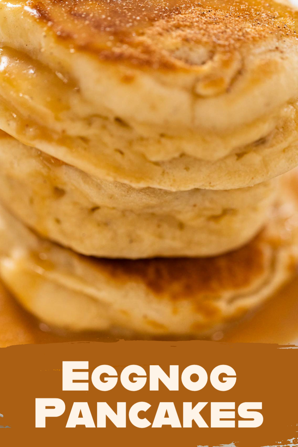 Eggnog Pancakes