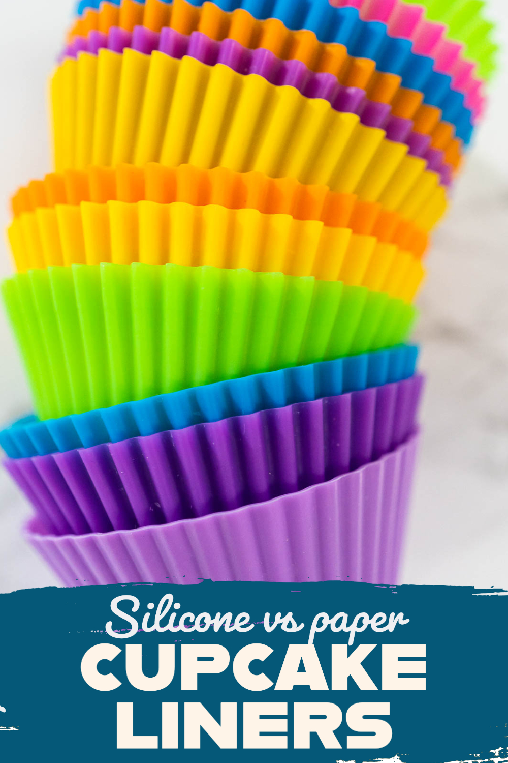 Silicone vs paper cupcake liners