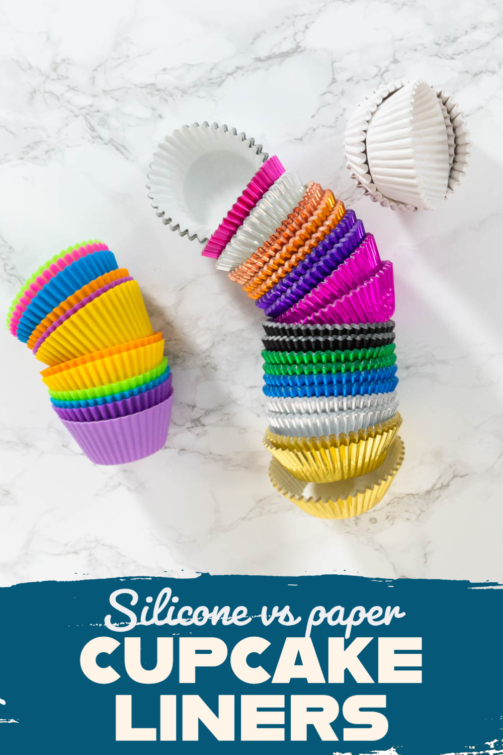 Silicone vs paper cupcake liners