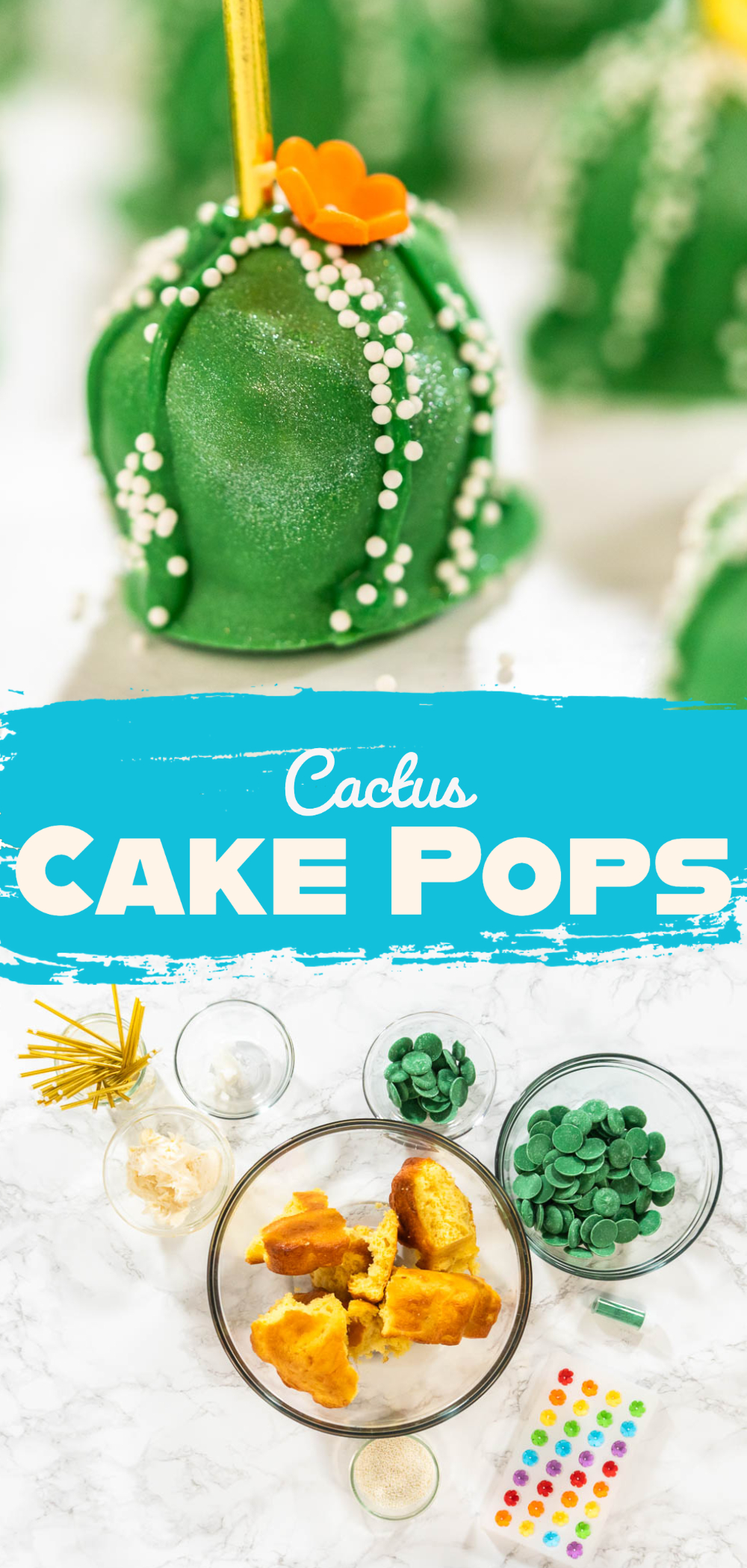Cactus Cake Pops