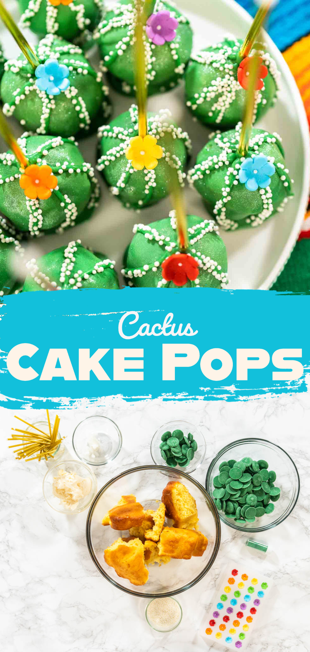 Cactus Cake Pops