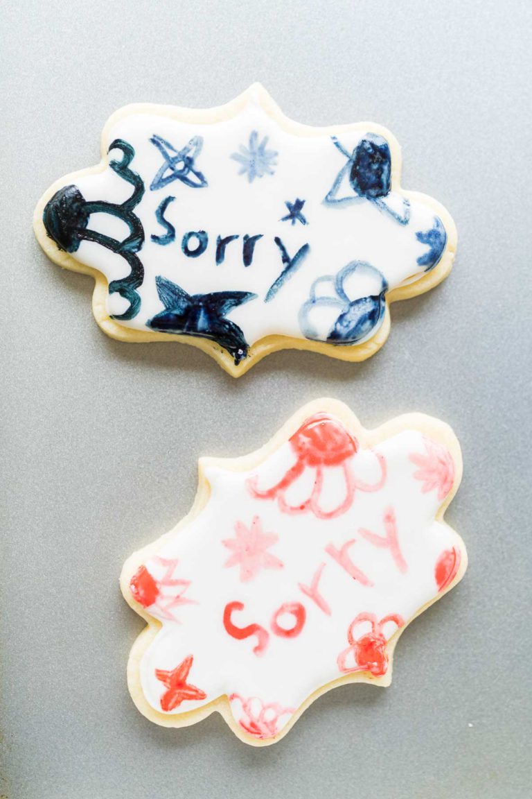 I’m Sorry, Sugar Cookies