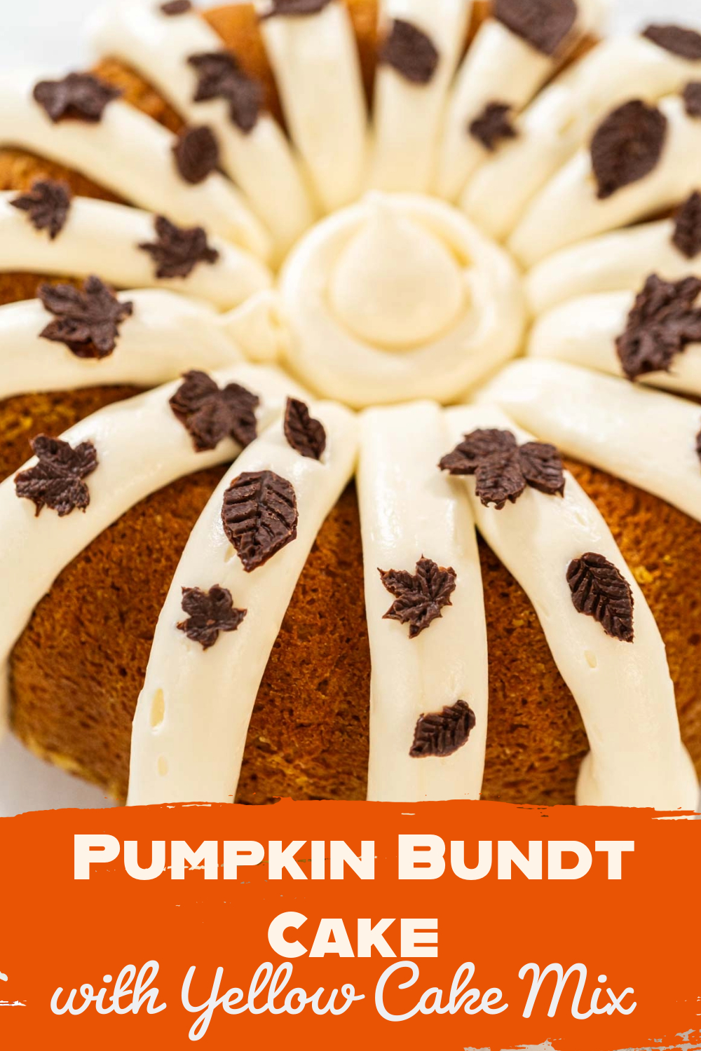 Pumpkin Bundt Cake with Yellow Cake Mix