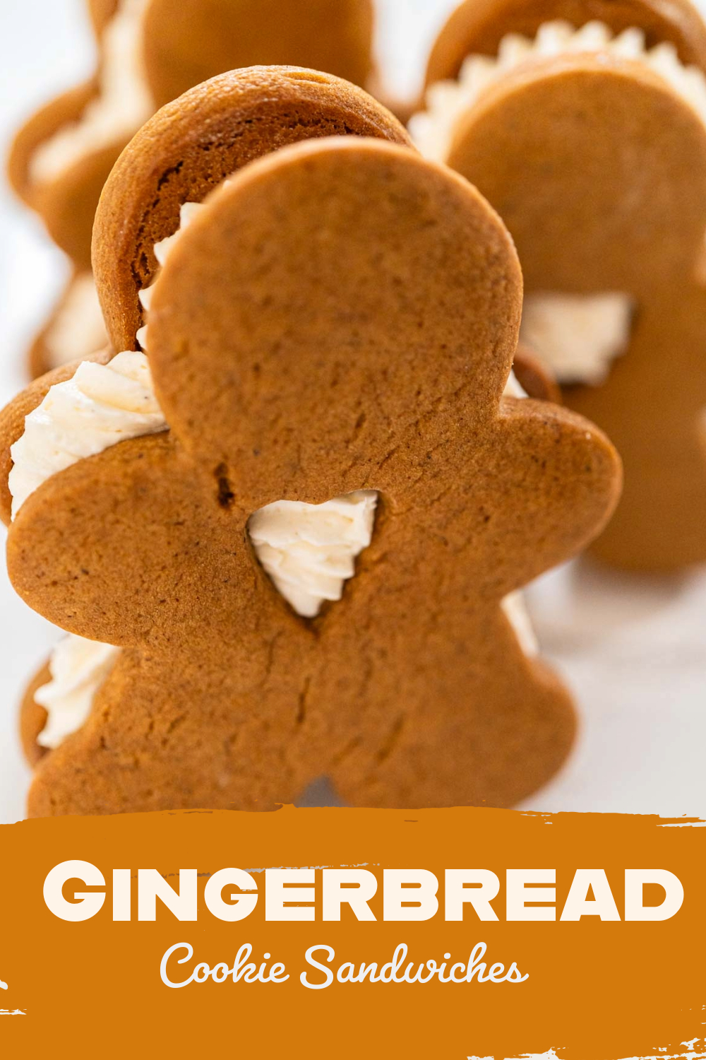 Gingerbread Cookie Sandwiches