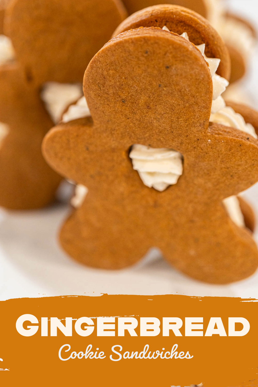 Gingerbread Cookie Sandwiches