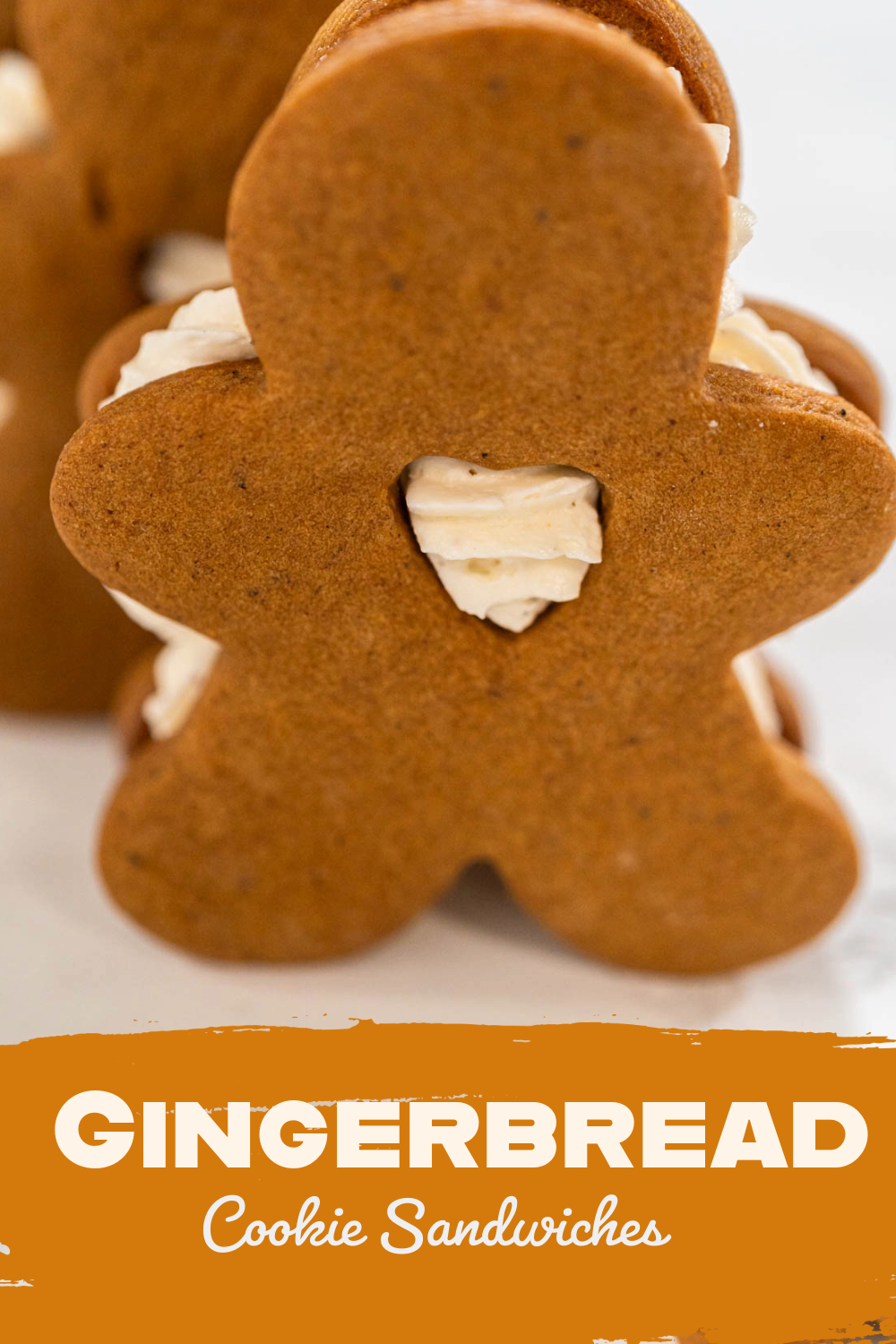 Gingerbread Cookie Sandwiches