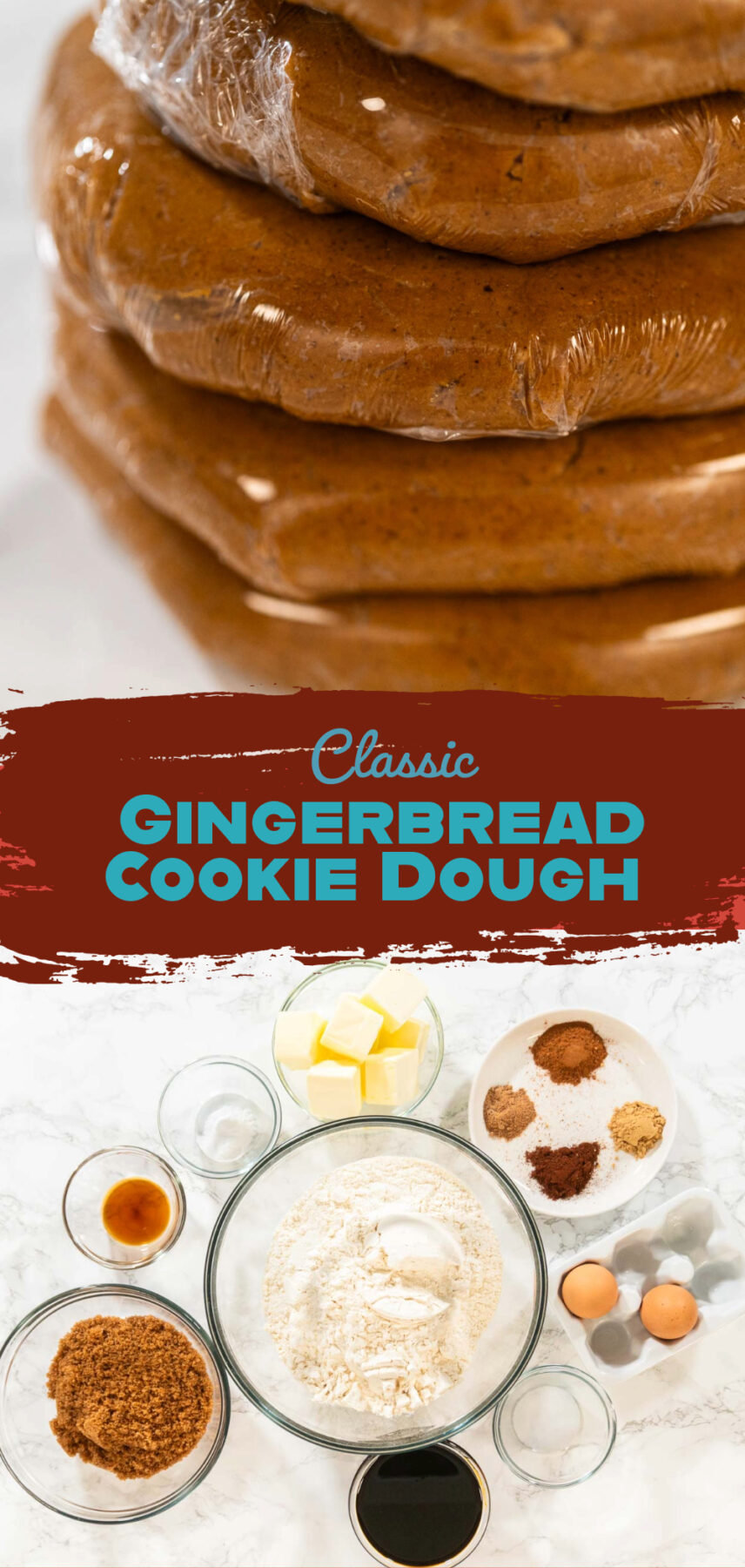 Classic Gingerbread Cookie Dough