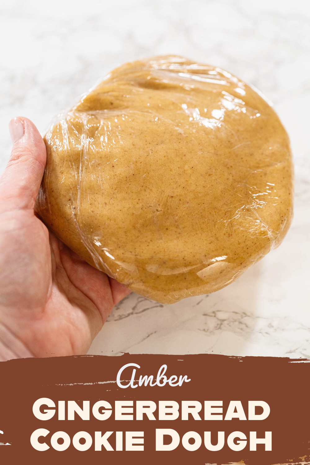 Amber Gingerbread Cookie Dough