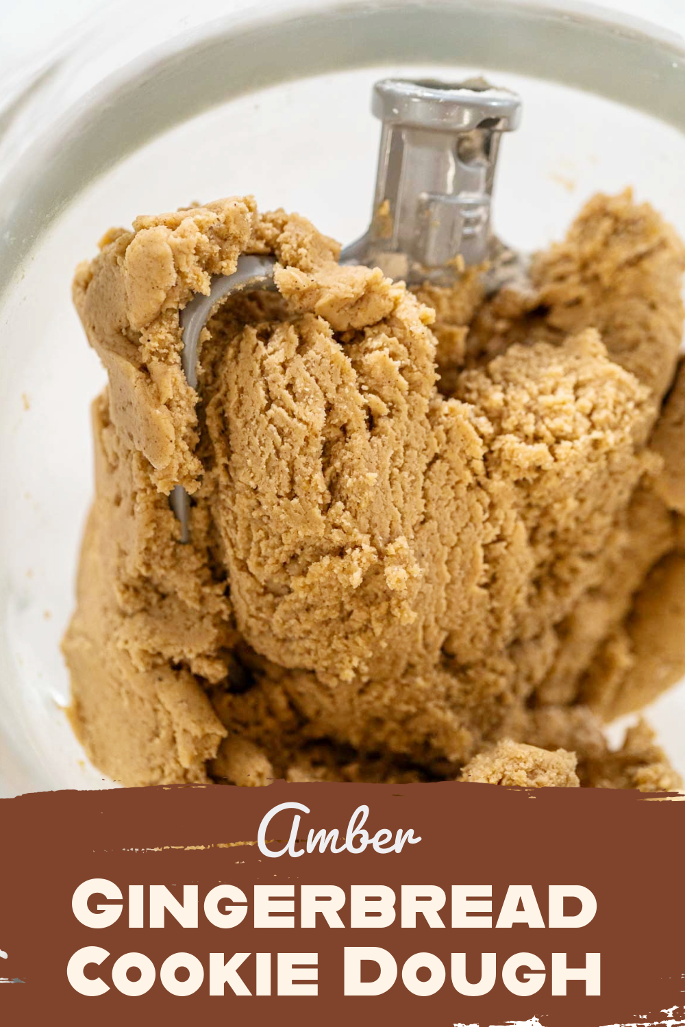 Amber Gingerbread Cookie Dough