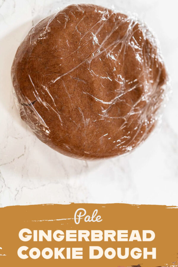 Pale Gingerbread Cookie Dough – Light and Soft for Holiday Cutout