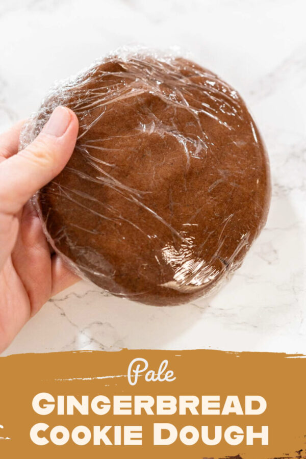 Pale Gingerbread Cookie Dough – Light and Soft for Holiday Cutout