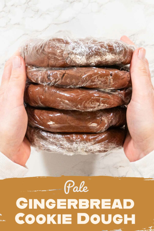 Pale Gingerbread Cookie Dough – Light and Soft for Holiday Cutout