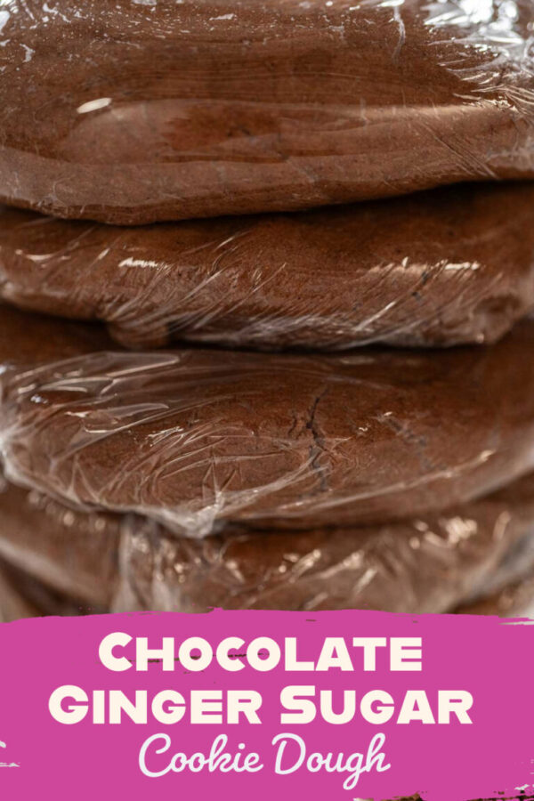 How to Make Chocolate Ginger Sugar Cookie Dough for Holidays