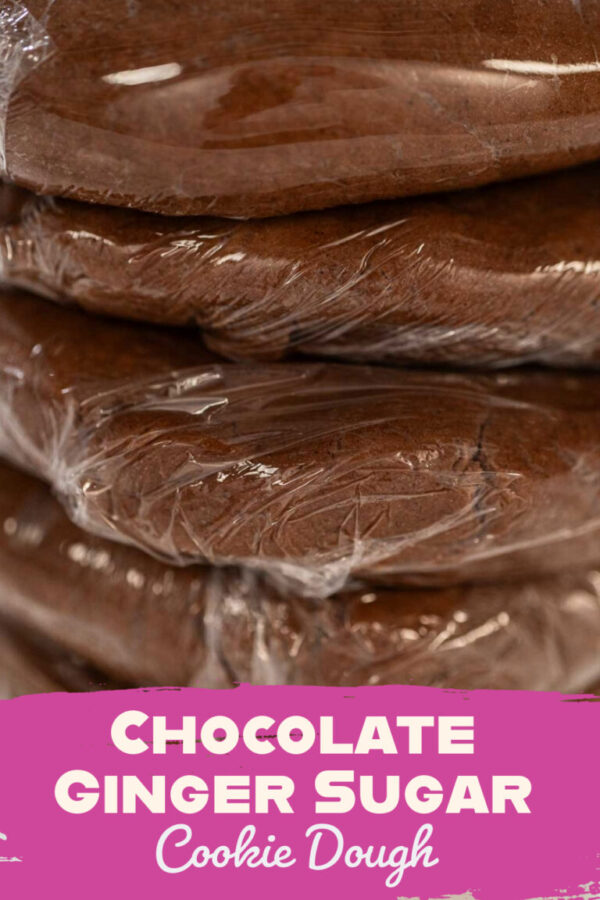 How to Make Chocolate Ginger Sugar Cookie Dough for Holidays