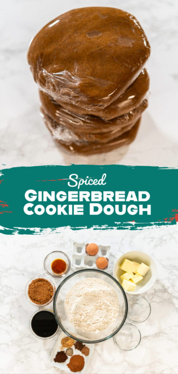 Spiced Gingerbread Cookie Dough – Rich, Warm, and Perfect for Cutouts
