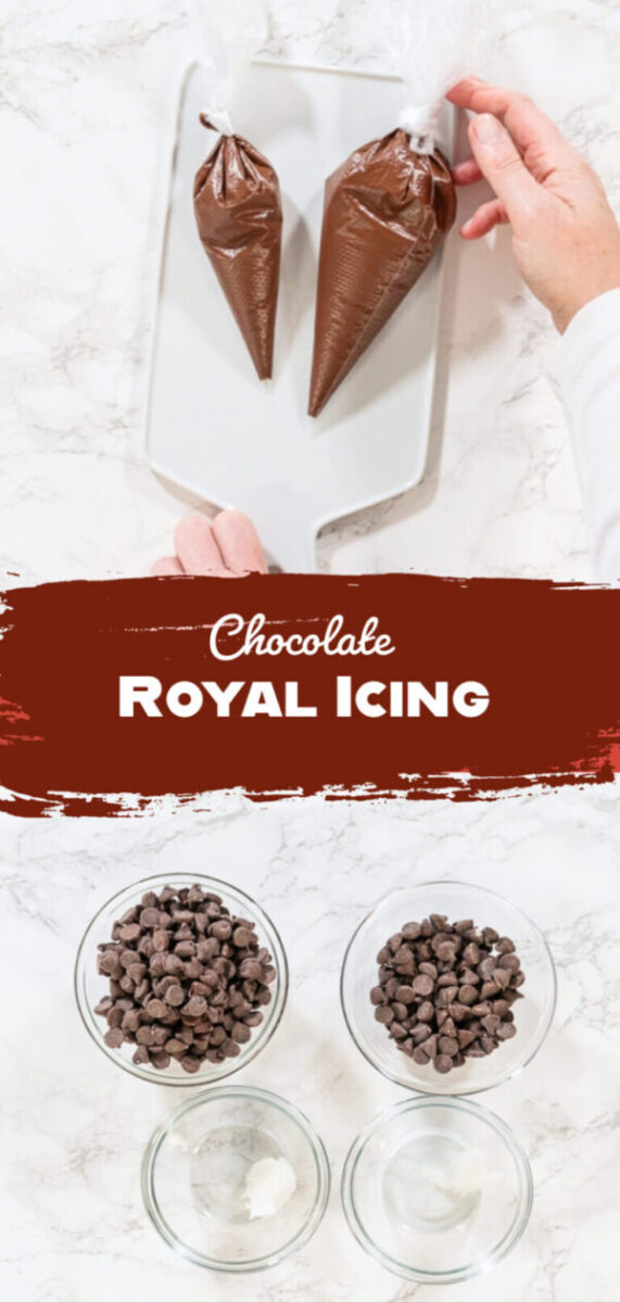 Chocolate Royal Icing – Perfect for Decorating Cookie