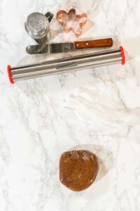 Step-by-Step Process of Making Spiced Gingerbread Cookies - Arina Photography